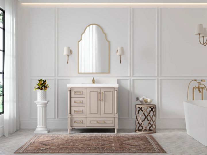 Aberdeen 36 in. W x 22 in. D Center Sink Bathroom Vanity - photo 5