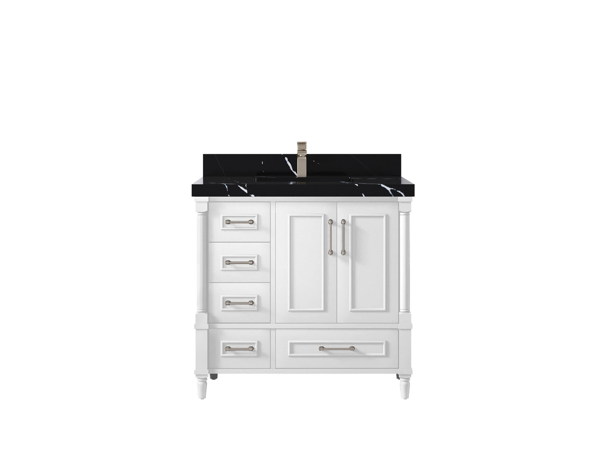 Aberdeen 36 in. W x 22 in. D Center Sink Bathroom vanity - Willow Bath and Vanity