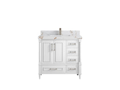 Aberdeen 36 in. W x 22 in. D Center Sink Bathroom Vanity - photo 32