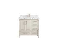 Aberdeen 36 in. W x 22 in. D Center Sink Bathroom Vanity - photo 40