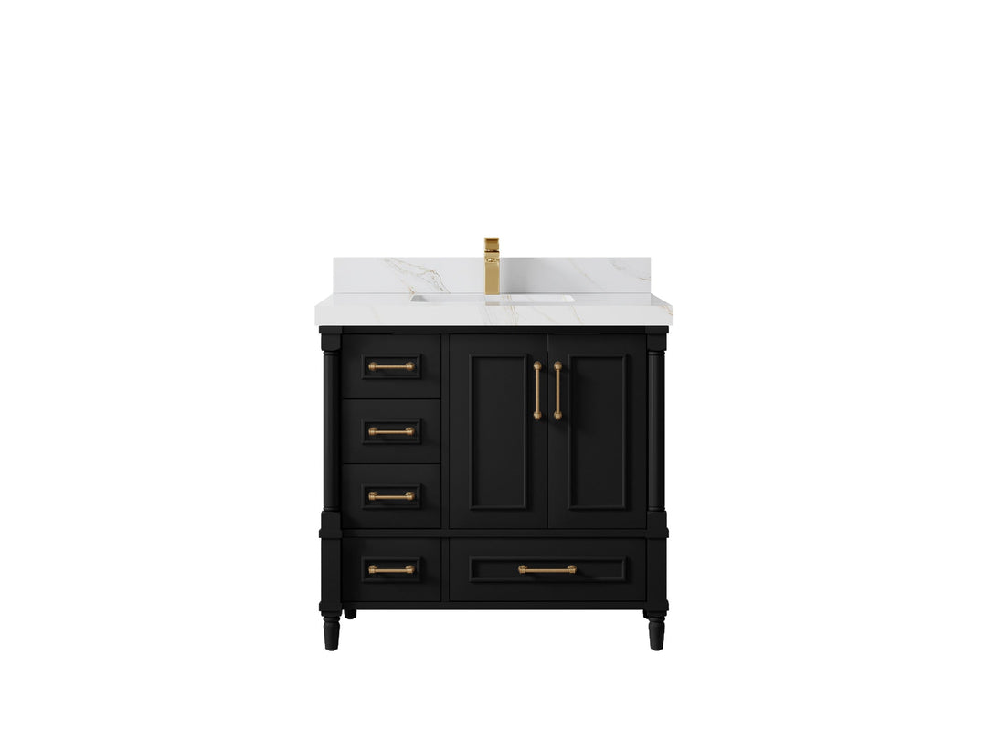 Aberdeen 36 in. W x 22 in. D Center Sink Bathroom vanity - Willow Bath and Vanity