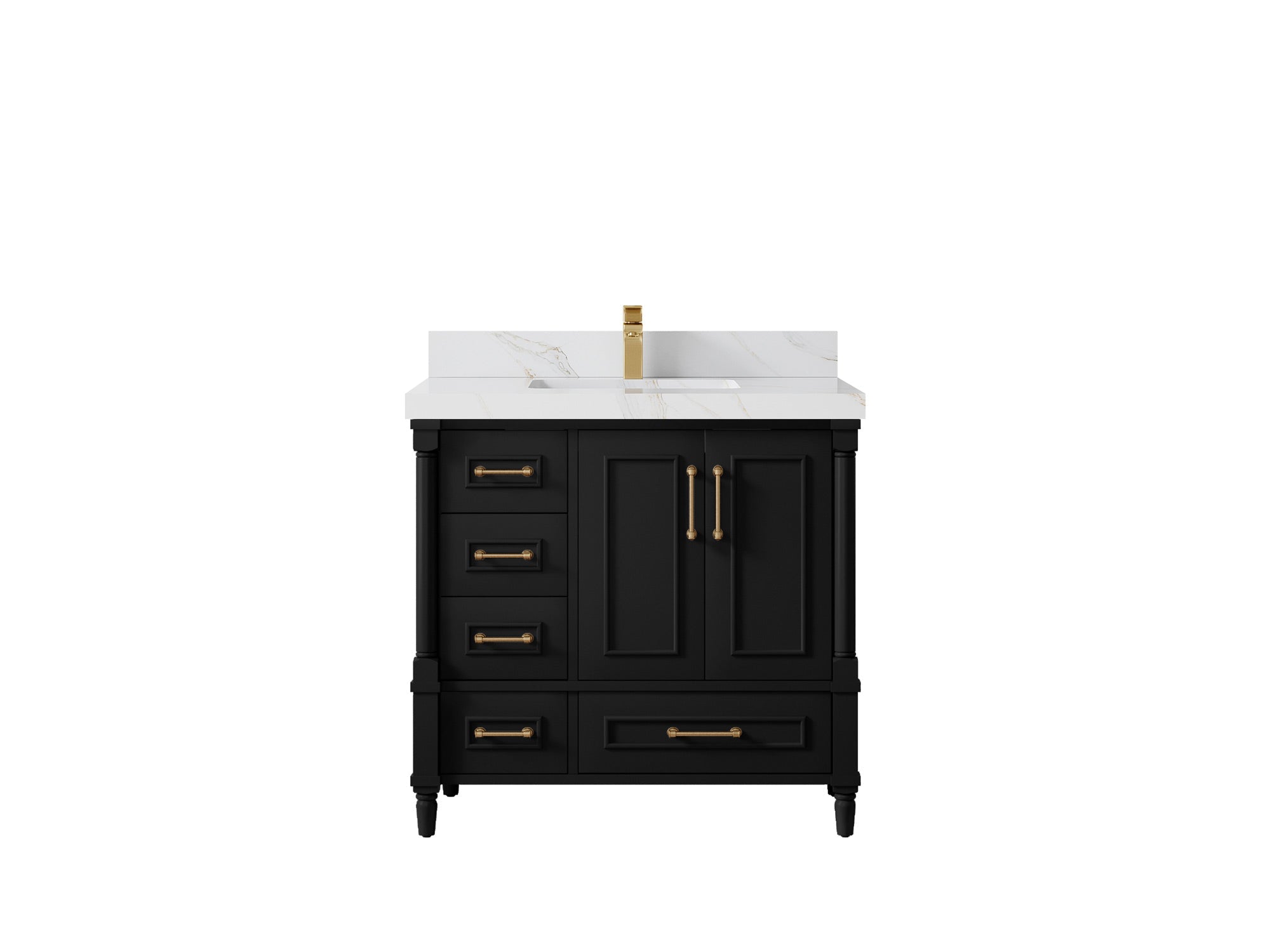 Aberdeen 36 in. W x 22 in. D Center Sink Bathroom vanity - Willow Bath and Vanity