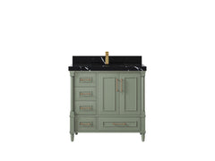 Aberdeen 36 in. W x 22 in. D Center Sink Bathroom Vanity - photo 12