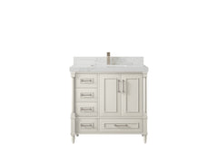 Aberdeen 36 in. W x 22 in. D Center Sink Bathroom Vanity - photo 18