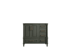 Aberdeen 36 in. W x 22 in. D Center Sink Bathroom Vanity - photo 6