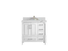 Aberdeen 36 in. W x 22 in. D Center Sink Bathroom Vanity - photo 10