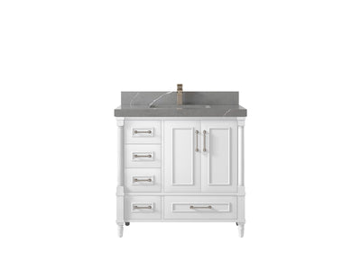 Aberdeen 36 in. W x 22 in. D Center Sink Bathroom vanity - Willow Bath and Vanity