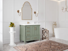 Aberdeen 36 in. W x 22 in. D Center Sink Bathroom Vanity - photo 2