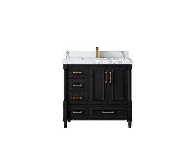 Aberdeen 36 in. W x 22 in. D Center Sink Bathroom vanity - Willow Bath and Vanity