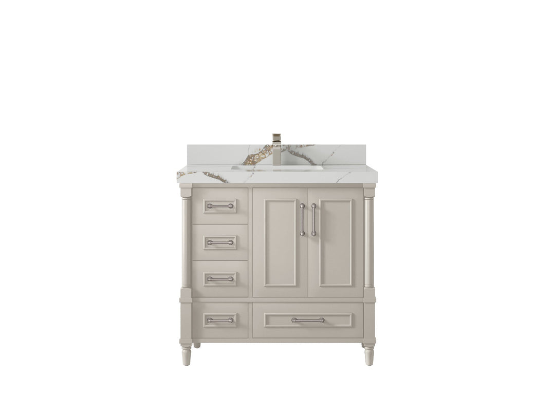 Aberdeen 36 in. W x 22 in. D Center Sink Bathroom vanity - Willow Bath and Vanity