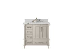Aberdeen 36 in. W x 22 in. D Center Sink Bathroom Vanity - photo 12