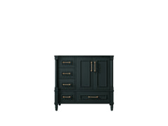 Aberdeen 36 in. W x 22 in. D Center Sink Bathroom Vanity - photo 6