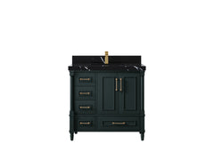 Aberdeen 36 in. W x 22 in. D Center Sink Bathroom Vanity - photo 10