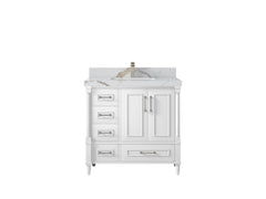 Aberdeen 36 in. W x 22 in. D Center Sink Bathroom Vanity - photo 12