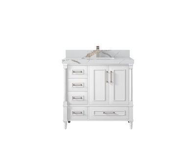 Aberdeen 36 in. W x 22 in. D Center Sink Bathroom vanity - Willow Bath and Vanity
