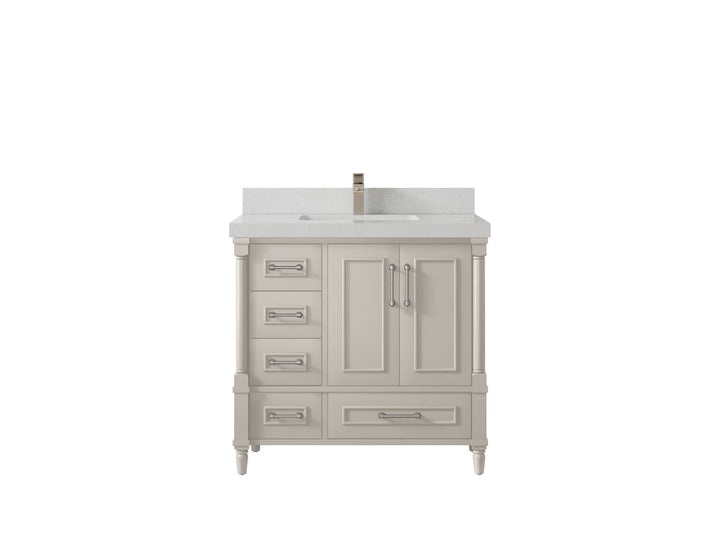 Aberdeen 36 in. W x 22 in. D Center Sink Bathroom vanity - photo 20