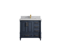 Aberdeen 36 in. W x 22 in. D Center Sink Bathroom Vanity - photo 29