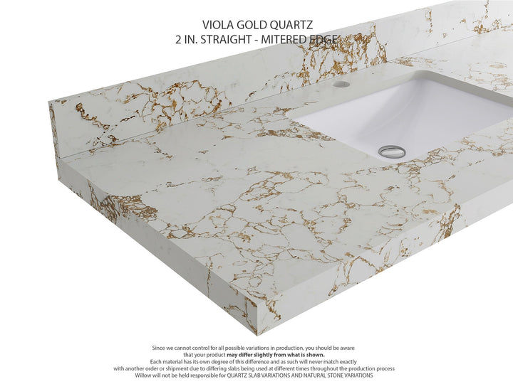 Aberdeen 36 in. W x 22 in. D Center Sink Bathroom Vanity - photo 21