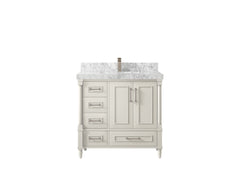 Aberdeen 36 in. W x 22 in. D Center Sink Bathroom Vanity - photo 8