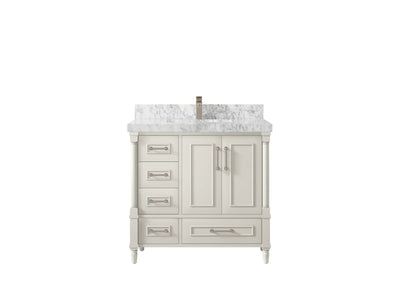 Aberdeen 36 in. W x 22 in. D Center Sink Bathroom Vanity - Willow Bath and Vanity