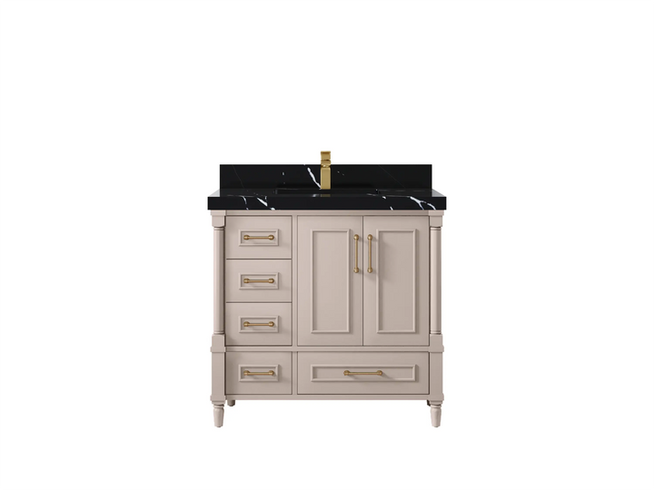 Aberdeen 36 in. W x 22 in. D Center Sink Bathroom Vanity - photo 13