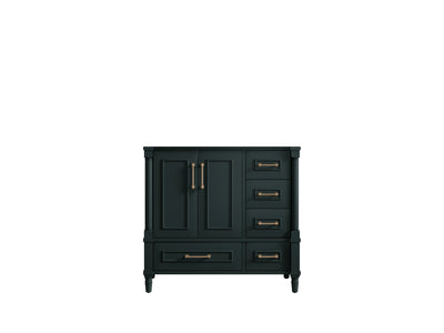 Aberdeen 36 in. W x 22 in. D Center Sink Bathroom Vanity - Willow Bath and Vanity