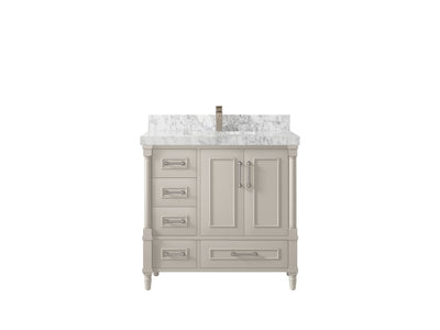 Aberdeen 36 in. W x 22 in. D Center Sink Bathroom vanity - Willow Bath and Vanity
