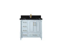 Aberdeen 36 in. W x 22 in. D Center Sink Bathroom vanity - photo 8