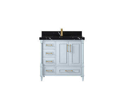 Aberdeen 36 in. W x 22 in. D Center Sink Bathroom vanity - Willow Bath and Vanity