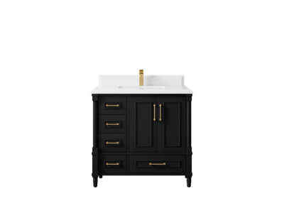 Aberdeen 36 in. W x 22 in. D Center Sink Bathroom vanity - Willow Bath and Vanity