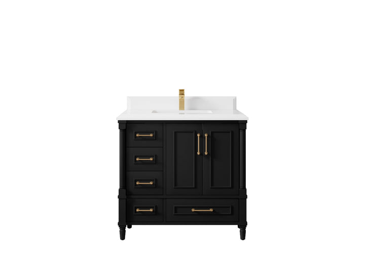 Aberdeen 36 in. W x 22 in. D Center Sink Bathroom vanity - photo 28