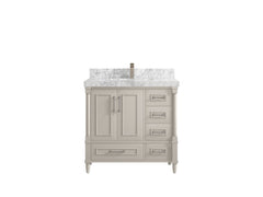 Aberdeen 36 in. W x 22 in. D Center Sink Bathroom Vanity - photo 20