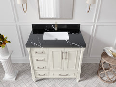 Aberdeen 36 in. W x 22 in. D Center Sink Bathroom Vanity - photo 11