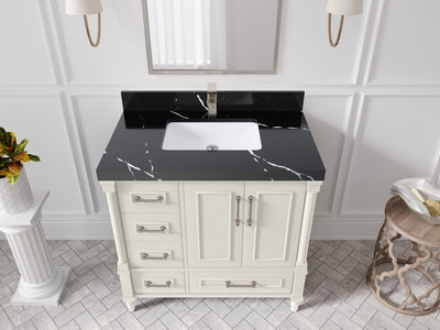 Aberdeen 36 in. W x 22 in. D Center Sink Bathroom Vanity - Willow Bath and Vanity