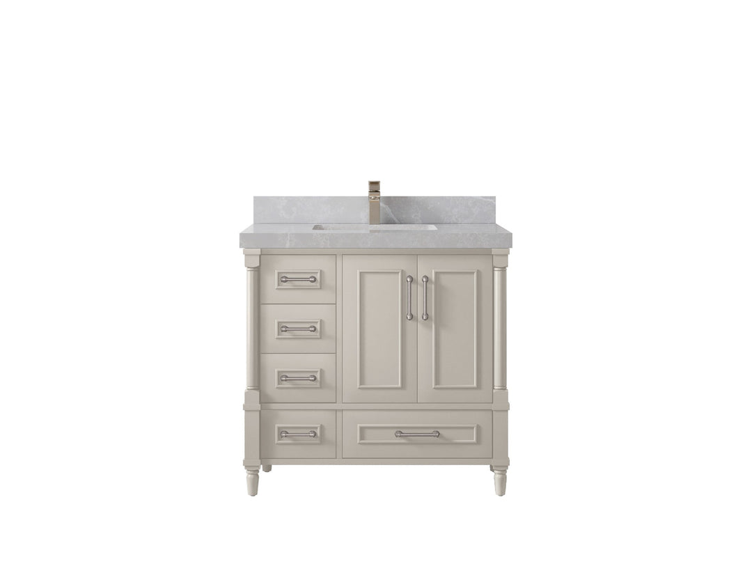 Aberdeen 36 in. W x 22 in. D Center Sink Bathroom vanity - Willow Bath and Vanity