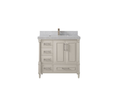 Aberdeen 36 in. W x 22 in. D Center Sink Bathroom vanity - Willow Bath and Vanity