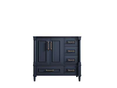Aberdeen 36 in. W x 22 in. D Center Sink Bathroom Vanity - Willow Bath and Vanity