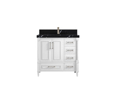 Aberdeen 36 in. W x 22 in. D Center Sink Bathroom Vanity - photo 8
