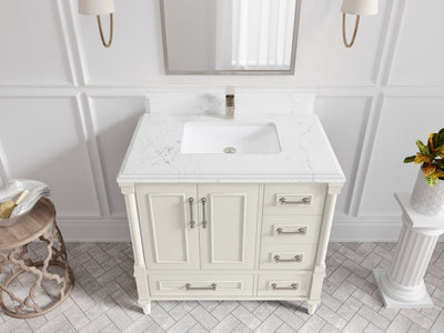 Aberdeen 36 in. W x 22 in. D Center Sink Bathroom Vanity - Willow Bath and Vanity
