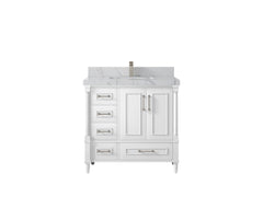 Aberdeen 36 in. W x 22 in. D Center Sink Bathroom Vanity - photo 40