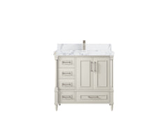 Aberdeen 36 in. W x 22 in. D Center Sink Bathroom Vanity - photo 20