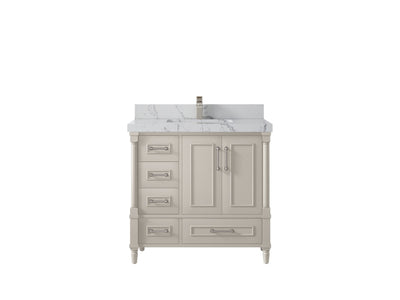 Aberdeen 36 in. W x 22 in. D Center Sink Bathroom vanity - Willow Bath and Vanity