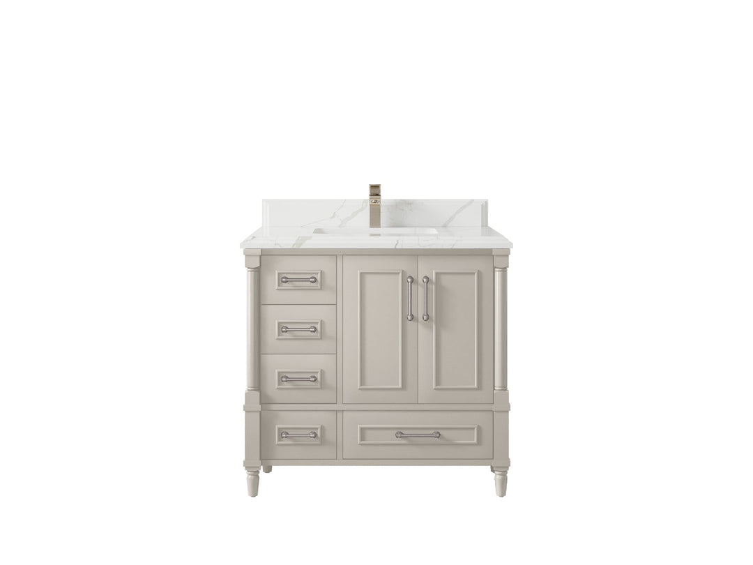 Aberdeen 36 in. W x 22 in. D Center Sink Bathroom vanity - Willow Bath and Vanity