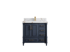 Aberdeen 36 in. W x 22 in. D Center Sink Bathroom Vanity - photo 33