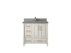 Aberdeen 36 in. W x 22 in. D Center Sink Bathroom Vanity - photo 38