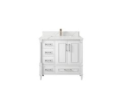 Aberdeen 36 in. W x 22 in. D Center Sink Bathroom Vanity - photo 22