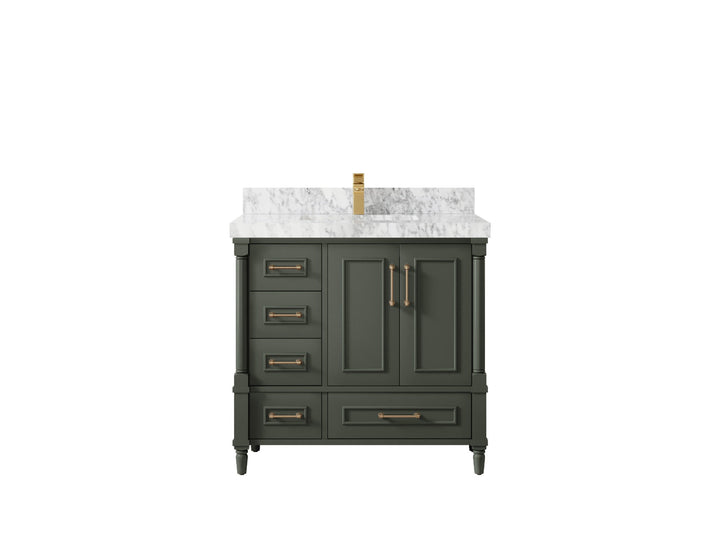 Aberdeen 36 in. W x 22 in. D Center Sink Bathroom vanity - photo 18