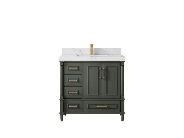 Aberdeen 36 in. W x 22 in. D Center Sink Bathroom vanity - photo 16