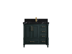 Aberdeen 36 in. W x 22 in. D Center Sink Bathroom Vanity - photo 8