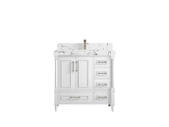 Aberdeen 36 in. W x 22 in. D Center Sink Bathroom Vanity - photo 36